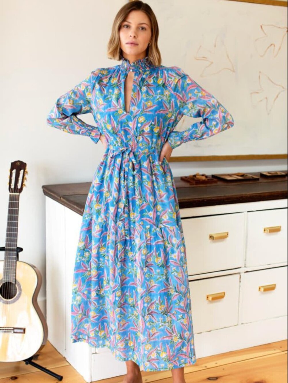 $188 NWT XS Emerson Fry Lucybella Maxi Dress2 Aanyas Garden Size XS
